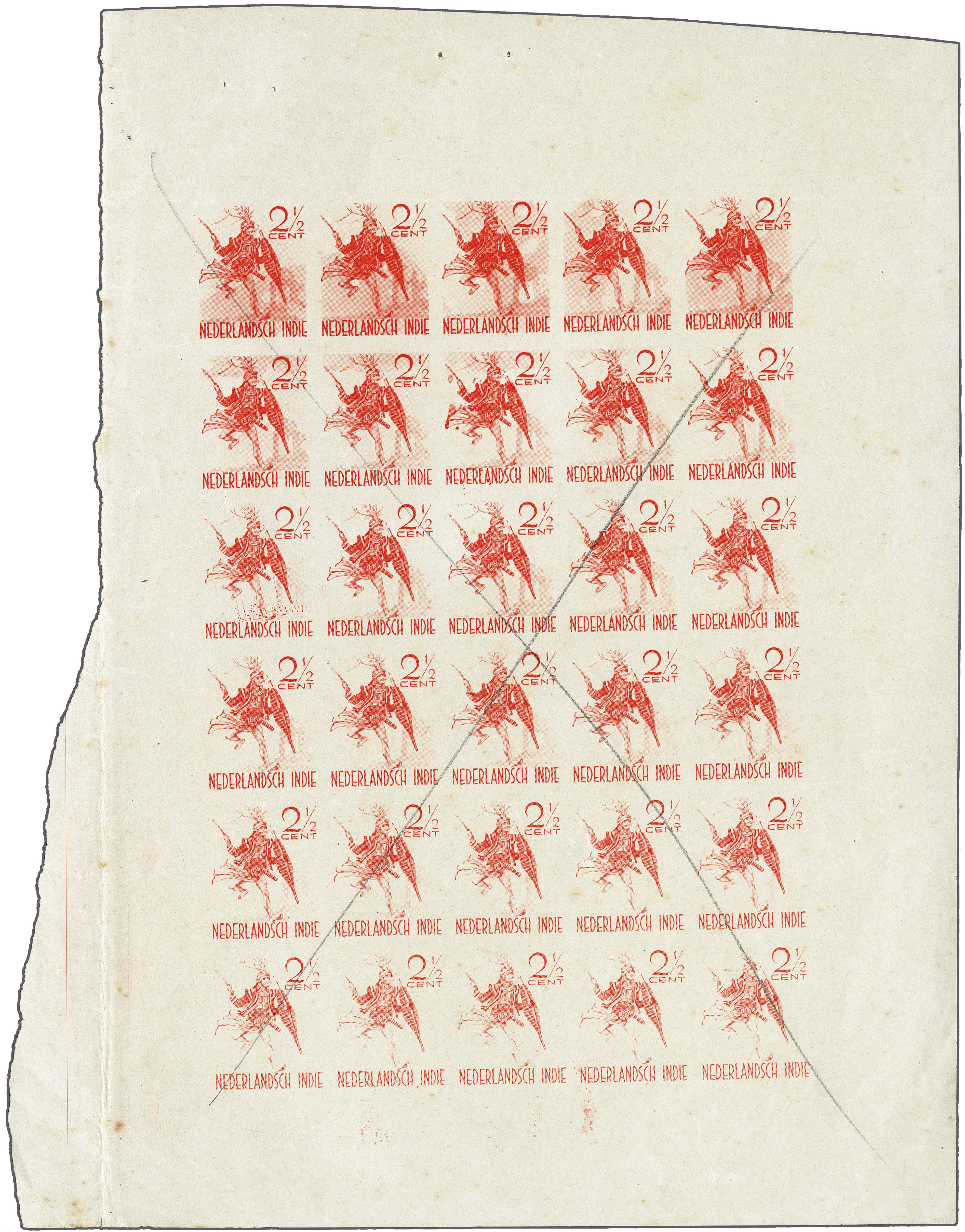 Lot 3351 - Netherlands and former colonies Netherlands Indies - Corinphila Veilingen Auction 250-253 - Day 4 - Proofs of Netherlands former colonies Lot 3351 - Netherlands and former colonies Netherlands Indies - Corinphila Veilingen Auction 250-253 - Day 4 - Proofs of Netherlands former colonies