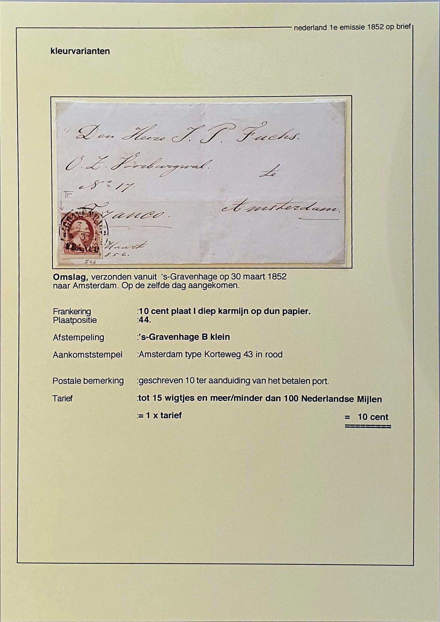 Lot 4238 - Netherlands and former colonies NL 1852 King William III - Corinphila Veilingen Auction 250-253 - Day 4 - Proofs of Netherlands former colonies Lot 4238 - Netherlands and former colonies NL 1852 King William III - Corinphila Veilingen Auction 250-253 - Day 4 - Proofs of Netherlands former colonies