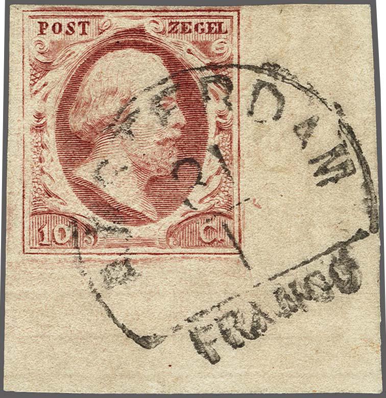 Lot 4058 - Netherlands and former colonies NL 1852 King William III - Corinphila Veilingen Auction 250-253 - Day 4 - Proofs of Netherlands former colonies Lot 4058 - Netherlands and former colonies NL 1852 King William III - Corinphila Veilingen Auction 250-253 - Day 4 - Proofs of Netherlands former colonies