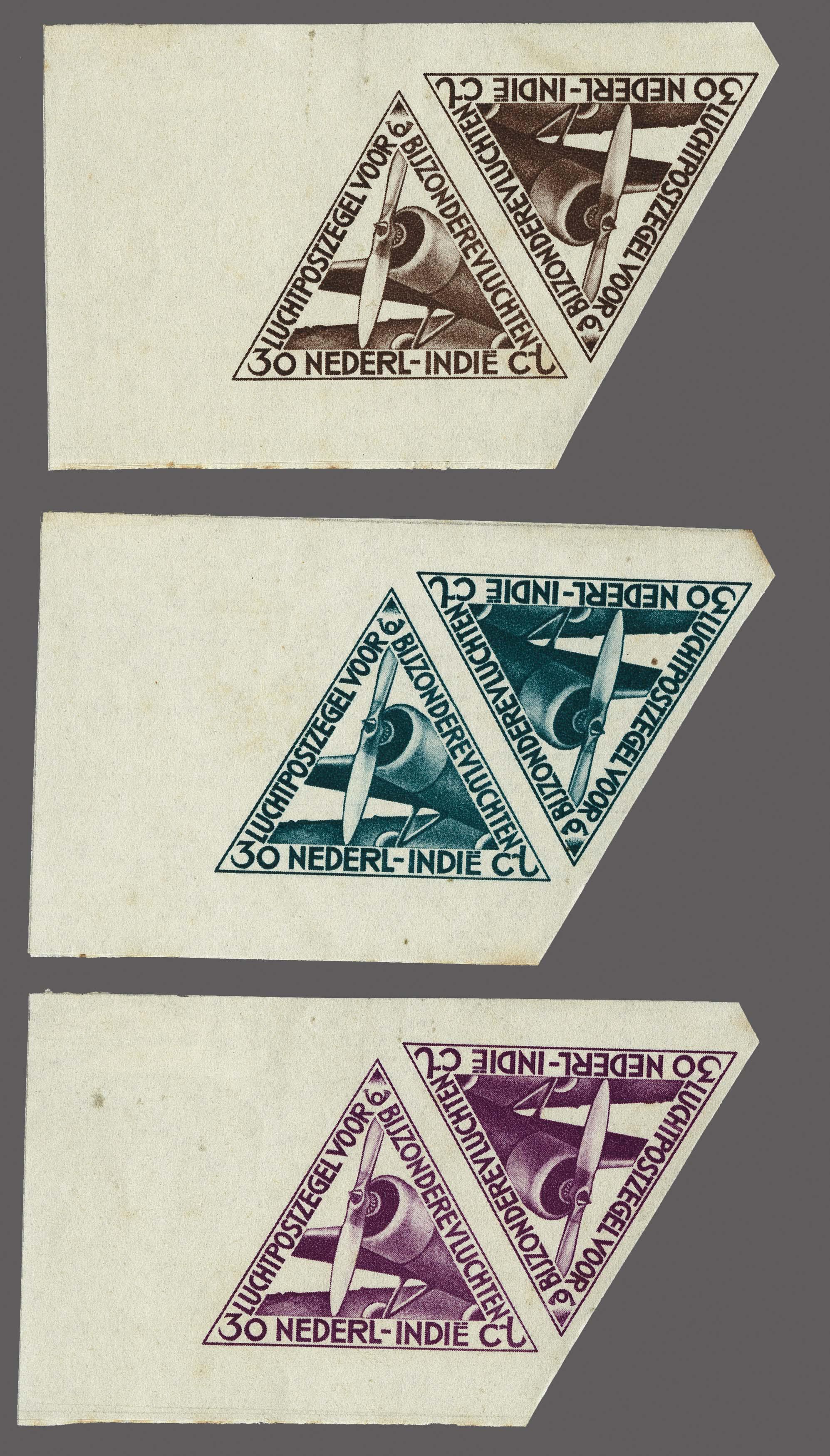 Lot 3374 - Netherlands and former colonies Netherlands Indies - Corinphila Veilingen Auction 250-253 - Day 4 - Proofs of Netherlands former colonies Lot 3374 - Netherlands and former colonies Netherlands Indies - Corinphila Veilingen Auction 250-253 - Day 4 - Proofs of Netherlands former colonies