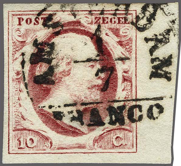 Lot 4016 - Netherlands and former colonies NL 1852 King William III - Corinphila Veilingen Auction 250-253 - Day 4 - Proofs of Netherlands former colonies Lot 4016 - Netherlands and former colonies NL 1852 King William III - Corinphila Veilingen Auction 250-253 - Day 4 - Proofs of Netherlands former colonies
