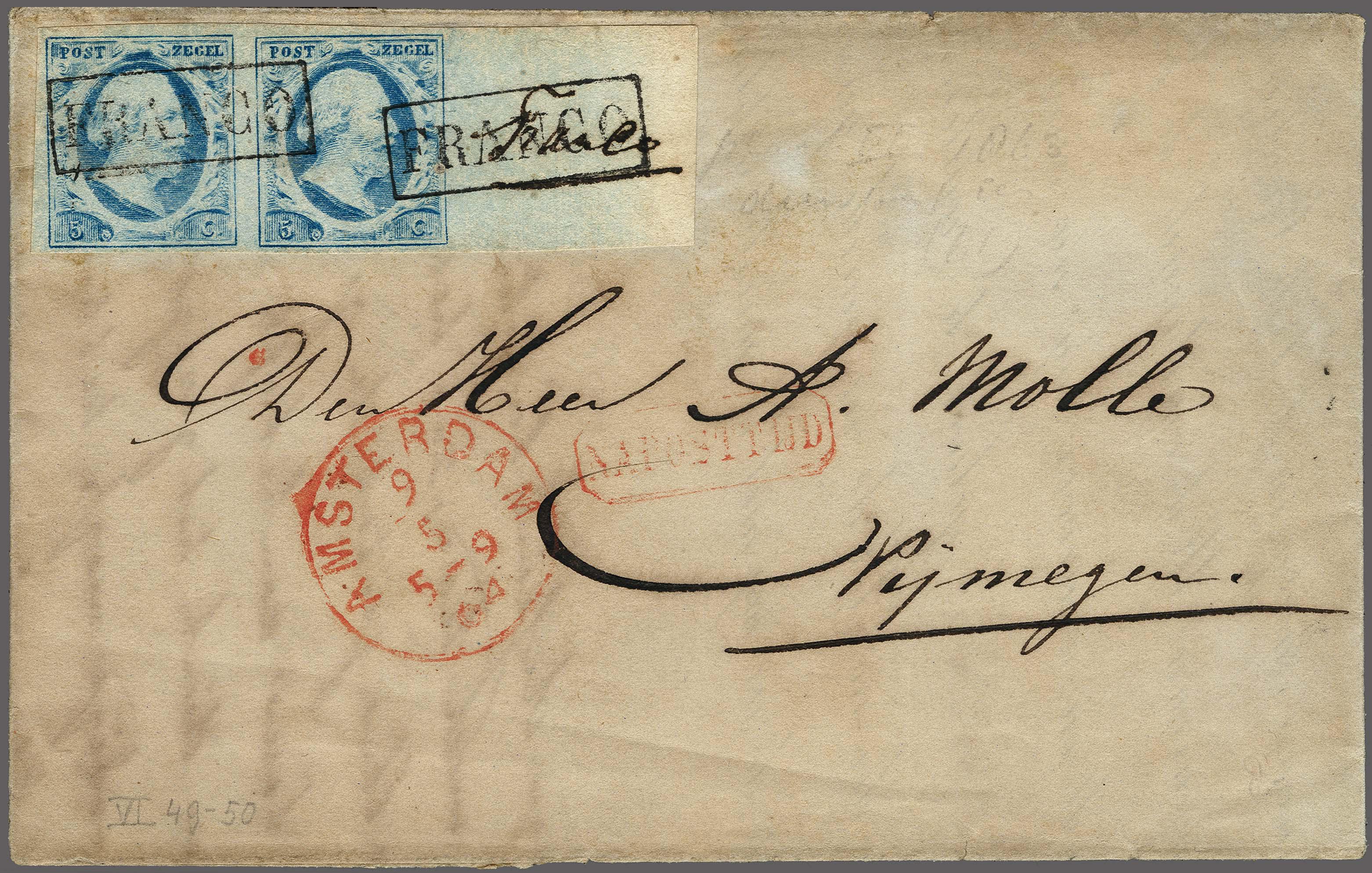 Lot 4187 - Netherlands and former colonies NL 1852 King William III - Corinphila Veilingen Auction 250-253 - Day 4 - Proofs of Netherlands former colonies Lot 4187 - Netherlands and former colonies NL 1852 King William III - Corinphila Veilingen Auction 250-253 - Day 4 - Proofs of Netherlands former colonies