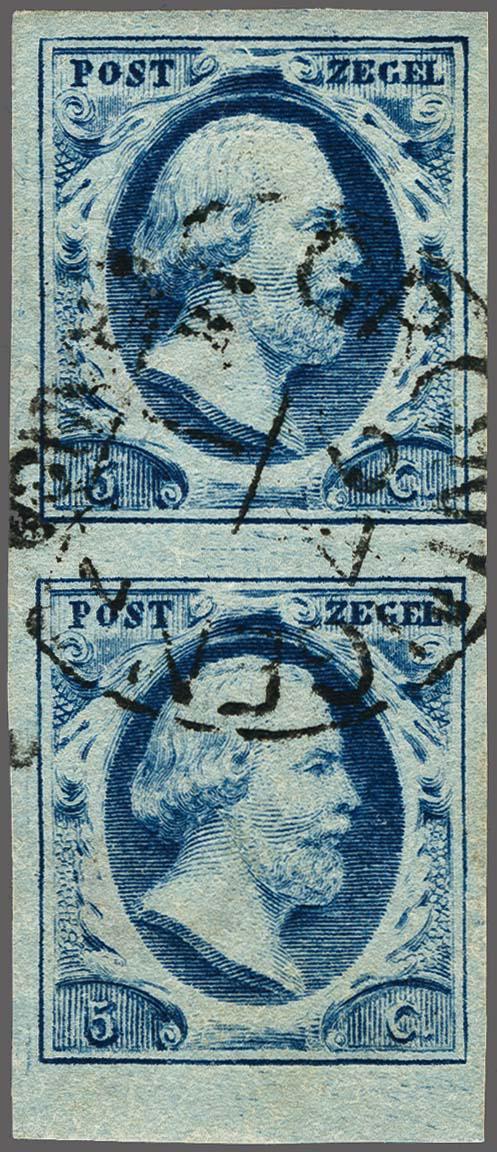Lot 3921 - Netherlands and former colonies NL 1852 King William III -  Corinphila Veilingen Auction 250-253 - Day 4 - Proofs of Netherlands former colonies